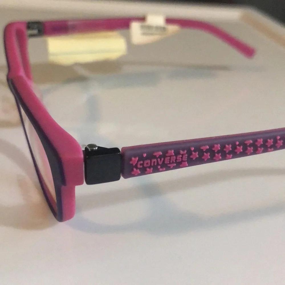 Converse girls purple and pink eyeglasses frames